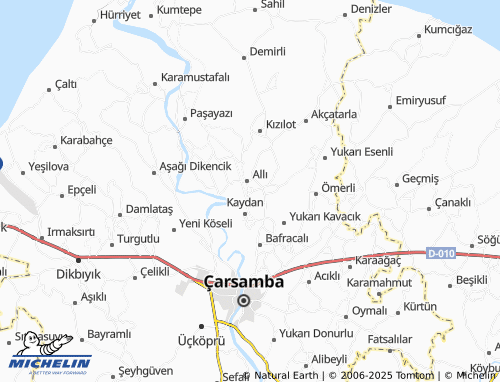 MICHELIN-Landkarte Karacalı - ViaMichelin