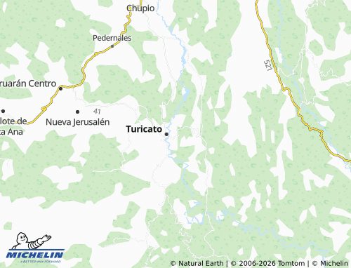 Mapa MICHELIN Monte de Las Cruces - ViaMichelin