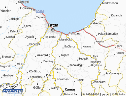 Mappa MICHELIN Bağlarca - ViaMichelin