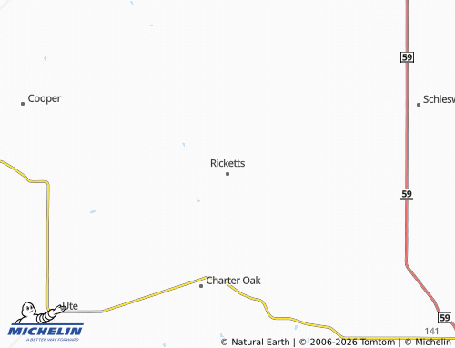 Mappa MICHELIN Ricketts - ViaMichelin