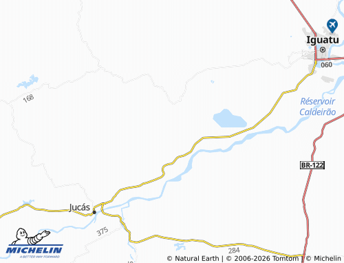 Mapa MICHELIN São Pedro do Norte - ViaMichelin