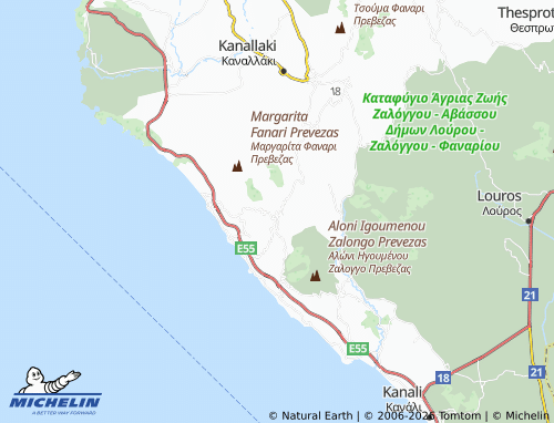 Mappa MICHELIN Cheimadio - ViaMichelin