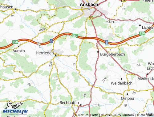 MICHELIN-Landkarte Rauenzell - ViaMichelin