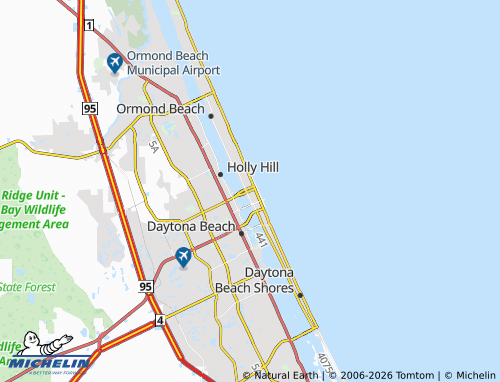 Mappa MICHELIN Seabreeze - ViaMichelin