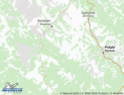 Mappa MICHELIN Samakova - ViaMichelin