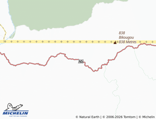 MICHELIN Douala map - ViaMichelin