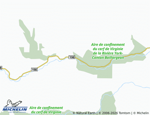 MICHELIN-Landkarte Rivière-Saint-Jean - ViaMichelin