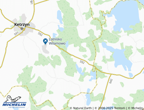 MICHELIN-Landkarte Pożarki - ViaMichelin