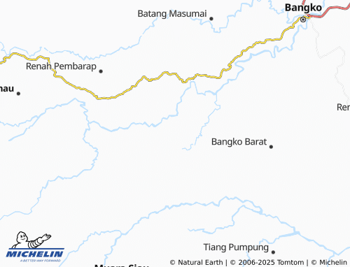 MICHELIN Air Batu map - ViaMichelin