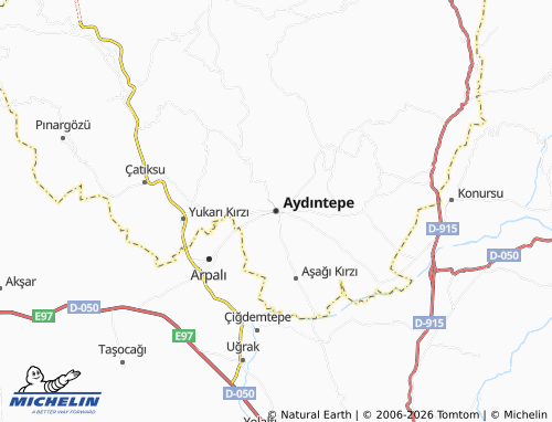 Kaart MICHELIN Aydıntepe - ViaMichelin
