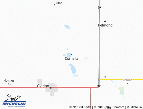 Mappa MICHELIN Cornelia - ViaMichelin