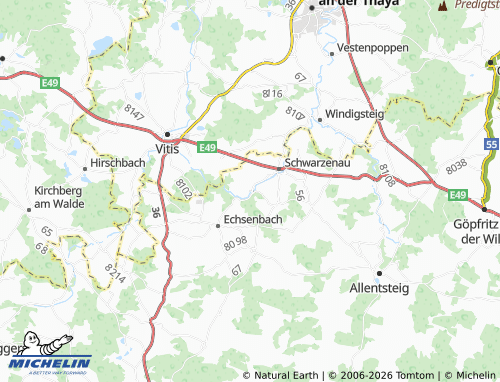Mapa MICHELIN Modlisch - ViaMichelin