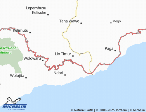 MICHELIN Lio Timur map - ViaMichelin