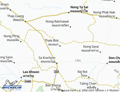 MICHELIN Thale Bok map - ViaMichelin