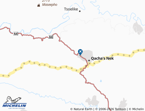 Mapa MICHELIN Thaba-Tsoeu - ViaMichelin