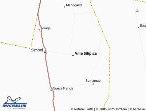 MICHELIN Villa Silípica map - ViaMichelin