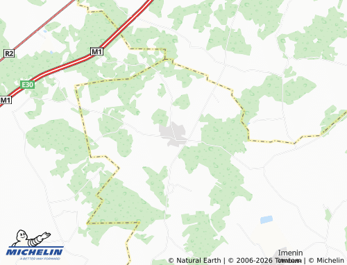 Carte MICHELIN Detkovichi - ViaMichelin