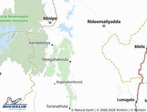 MICHELIN-Landkarte Aggalaulpatha - ViaMichelin