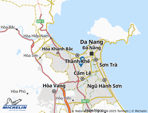 MICHELIN Thanh Khê Đông map - ViaMichelin
