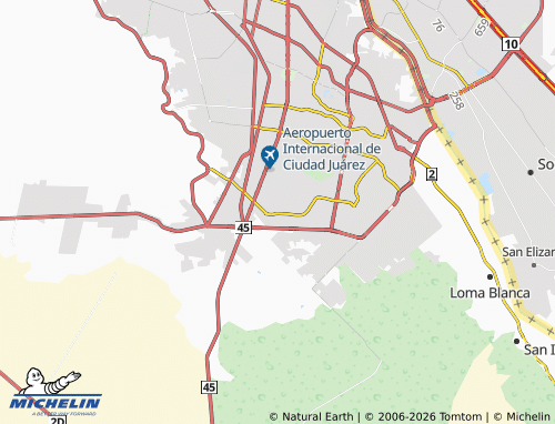 Mappa MICHELIN Valle de Los Cántaros - ViaMichelin