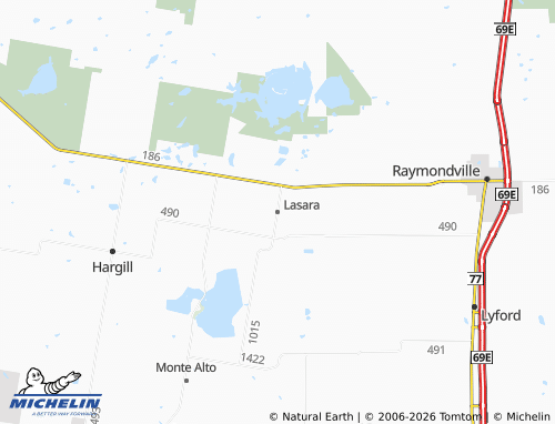Mapa MICHELIN Lasara - ViaMichelin