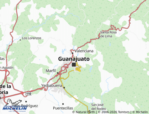 MICHELIN De Cata map - ViaMichelin