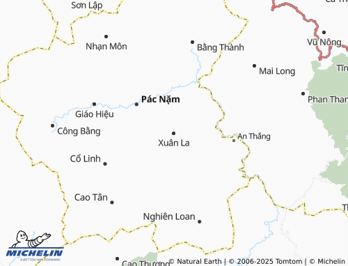 MICHELIN Xuân La map - ViaMichelin