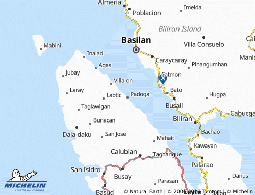 MICHELIN Padoga map - ViaMichelin