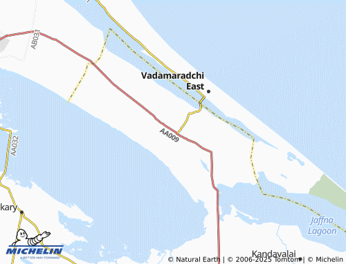 MICHELIN Tharmakeny map - ViaMichelin
