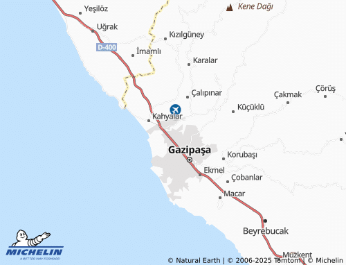 MICHELIN Esentepe map - ViaMichelin