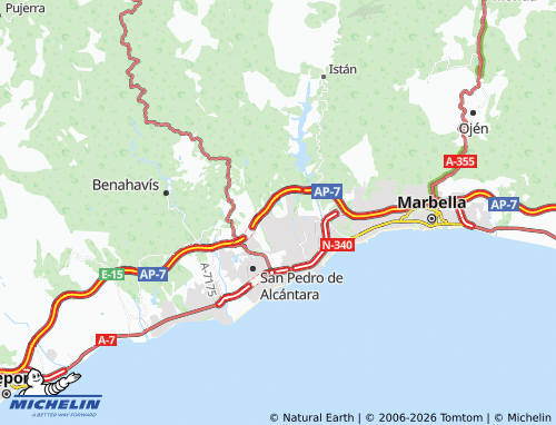 MICHELIN Naranjos map - ViaMichelin