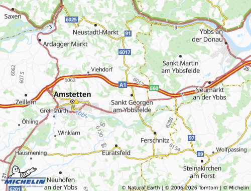 MICHELIN Triesenegg map - ViaMichelin