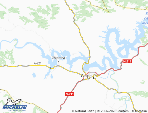 Mappa MICHELIN Playas de Chacón - ViaMichelin