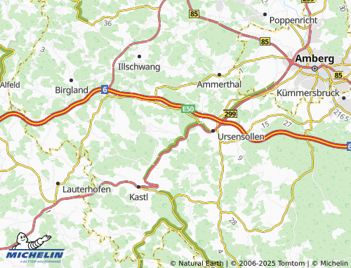MICHELIN-Landkarte Ehringsfeld - ViaMichelin