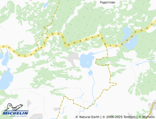 MICHELIN Shchytynska Volia map - ViaMichelin