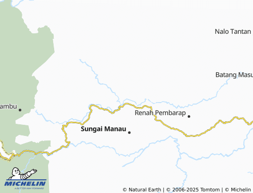 MICHELIN Gelanggang map - ViaMichelin