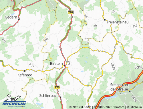 MICHELIN Unterreichenbach map - ViaMichelin