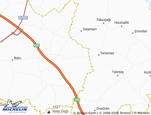 MICHELIN-Landkarte Ceceli - ViaMichelin