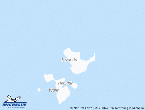 MICHELIN Tayando Yamru map - ViaMichelin