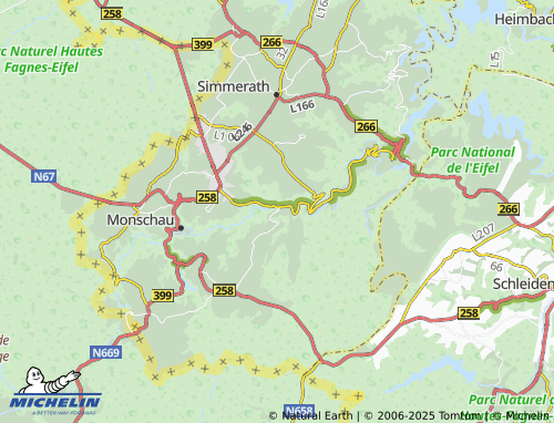 Carte MICHELIN Widdau - ViaMichelin