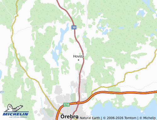 MICHELIN Hovsta map - ViaMichelin