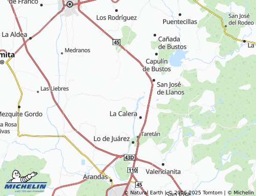MICHELIN Molino de Santa Ana map - ViaMichelin
