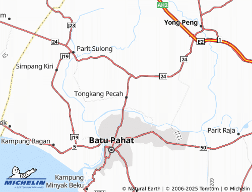 MICHELIN Taman Bunga Raya map - ViaMichelin