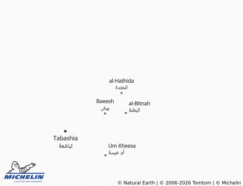 MICHELIN-Landkarte al-Hathida - ViaMichelin