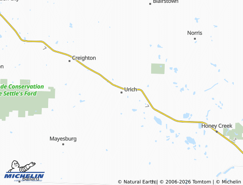Carte MICHELIN Urich - ViaMichelin