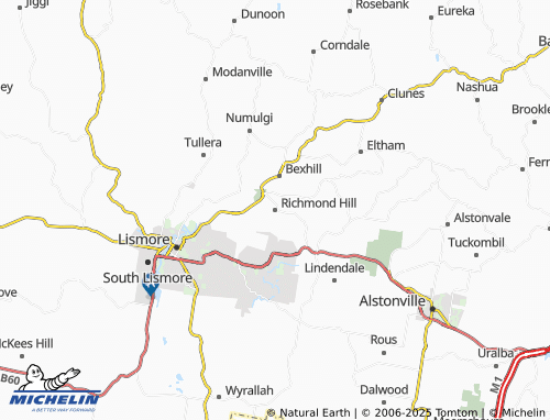 MICHELIN Richmond Hill map - ViaMichelin