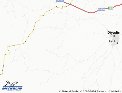 MICHELIN Toklucak map - ViaMichelin