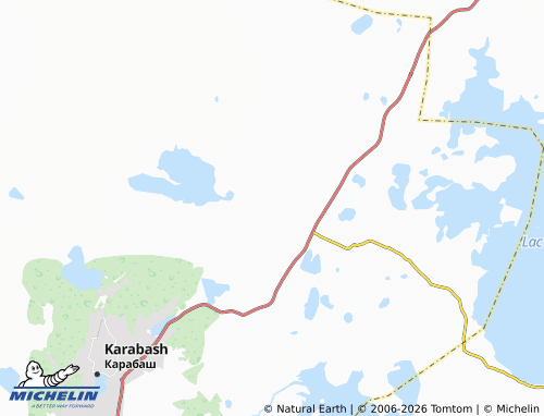 MICHELIN-Landkarte Atkus SNT - ViaMichelin
