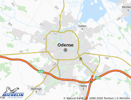 Carte MICHELIN Odense - ViaMichelin