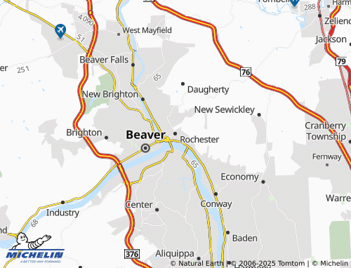 MICHELIN Rochester map - ViaMichelin